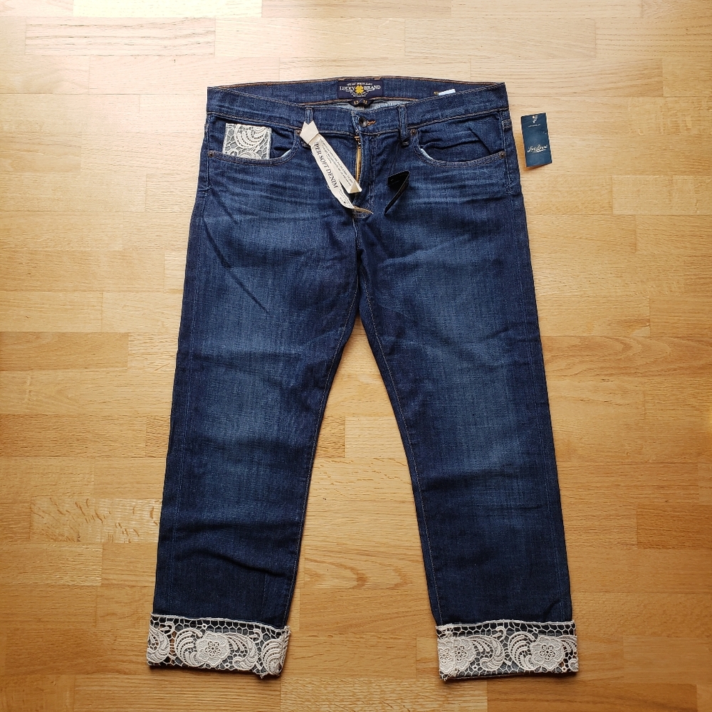 NWT Lucky Brand Jean Capris